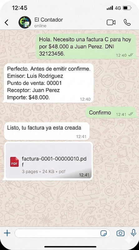 WhatsApp Chat Mockup